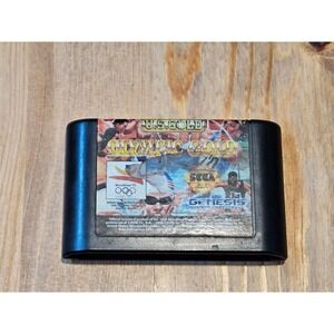 Olympic Gold Barcelona 92 Sega Genesis 1992 US Gold Sports Retro Game Cartridge